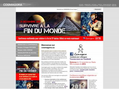 cosmagora.ca snapshot