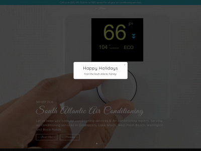 www.southatlanticairconditioning.com snapshot