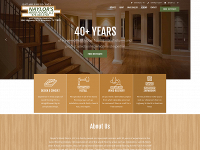 naylorswoodfloors.com snapshot