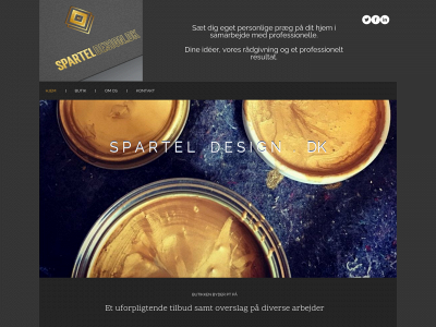 sparteldesign.dk snapshot