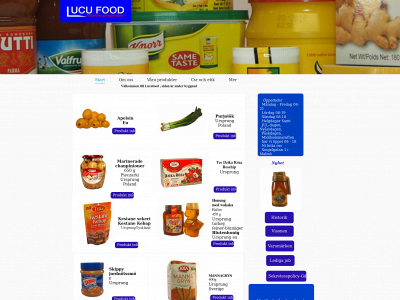 lucufood.se snapshot