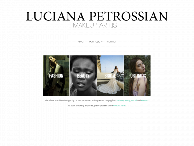 lucianapetrossian.com snapshot