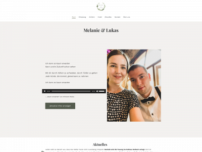melanieundlukas.de snapshot