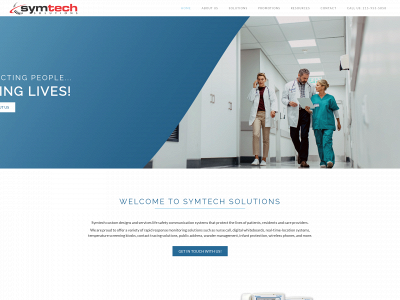 symtechsolutions.com snapshot