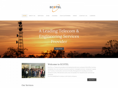 ecotelholding.com snapshot