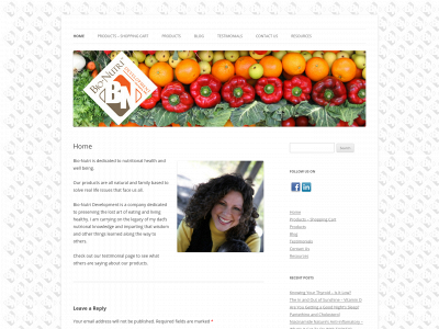 bionutristore.com snapshot