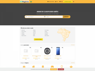 alonegocios.com snapshot