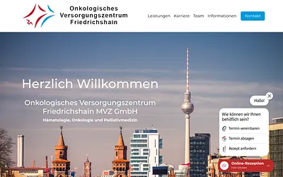 onkologie-friedrichshain.de snapshot