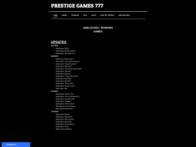 prestigegames777.weebly.com snapshot