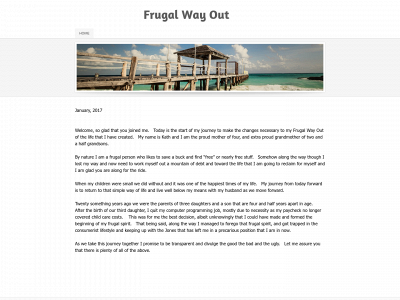 frugalwayout.com snapshot