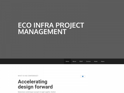 ecoinfraproject.com snapshot