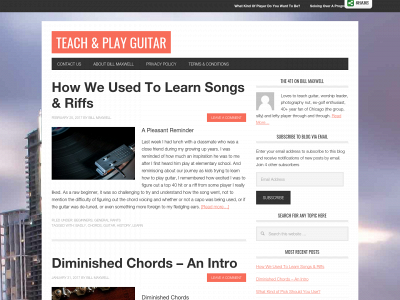 teachandplayguitar.com snapshot