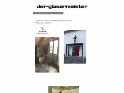 der-glasermeister.de snapshot