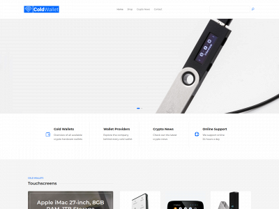 coldwallet.tech snapshot