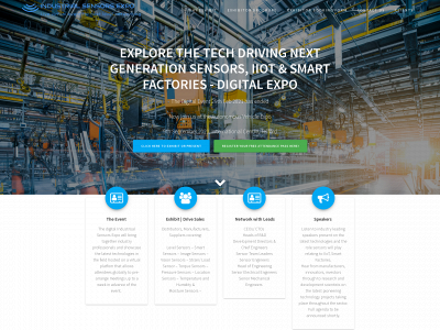 industrialsensorsexpo.com snapshot