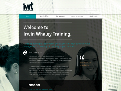 irwinwhaleytraining.co.uk snapshot