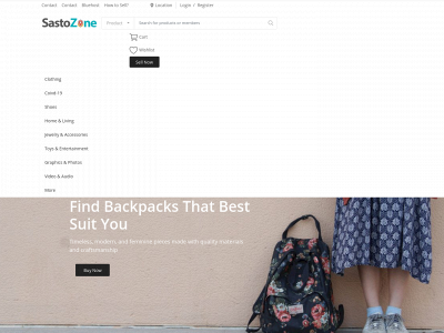 sastozone.com snapshot