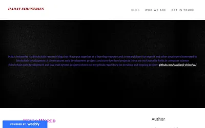 hadatindustries.weebly.com snapshot