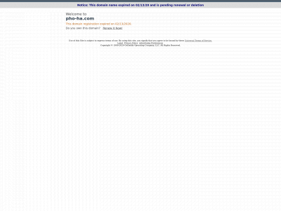pho-ha.com snapshot