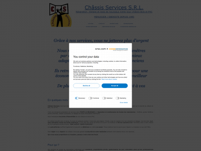 chassis-services.be snapshot