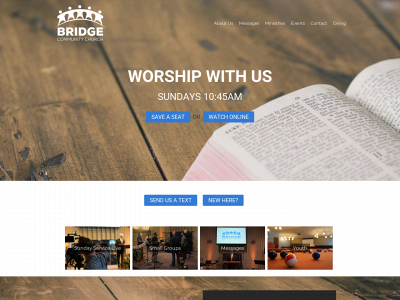 bridgecommunitychurch.com snapshot