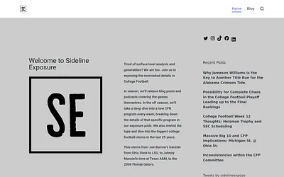 sidelineexposure.com snapshot