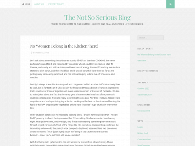 thenotsoseriousblog.com snapshot