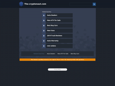 the-cryptonaut.com snapshot