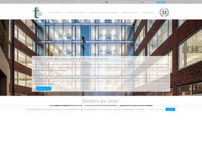 t2buildingservices.com snapshot