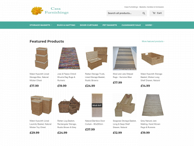 casafurnishings.co.uk snapshot