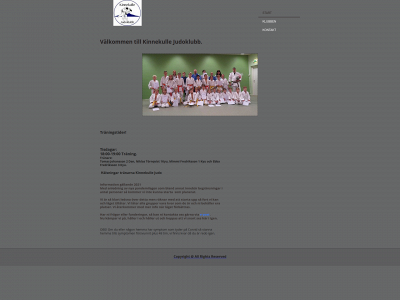 kinnekullejudo.se snapshot