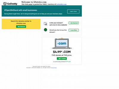 69styles.com snapshot