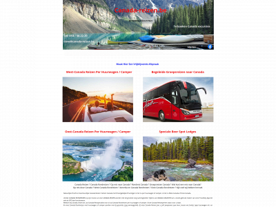 canada-reizen.be snapshot