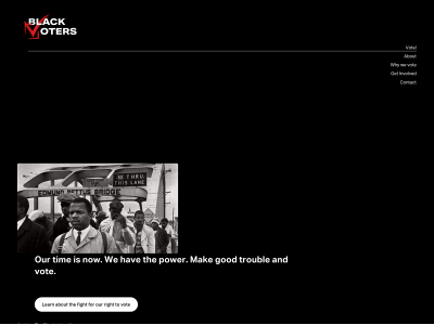 blackvoters.com snapshot