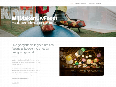 wijmakenuwfeest.be snapshot