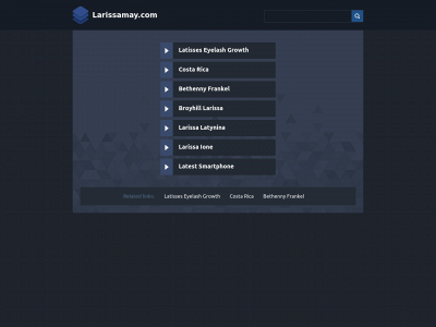 larissamay.com snapshot