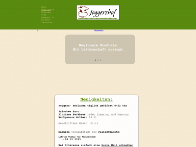 joggershof.de snapshot