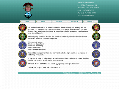 veteransanchor.com snapshot