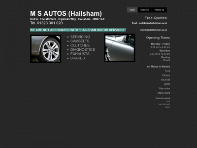 msautoshailsham.co.uk snapshot