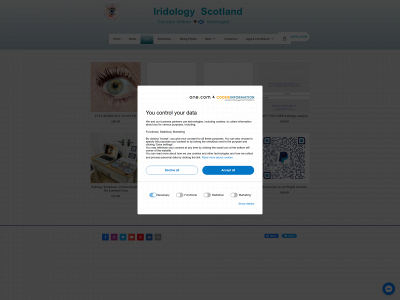 iridologyscotland.com snapshot