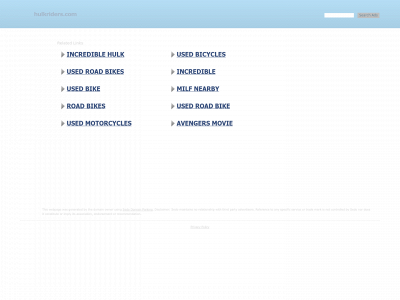hulkriders.com snapshot