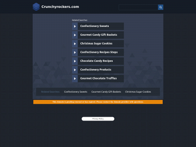 crunchyrockers.com snapshot