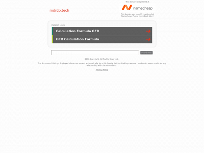 mdrdp.tech snapshot