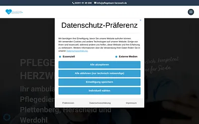 pflegeteam-herzwerk.de snapshot