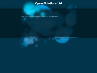 opsyssolutions.com snapshot