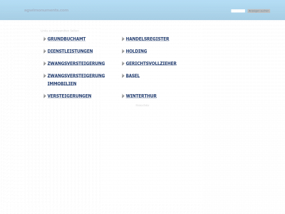 agwimonuments.com snapshot