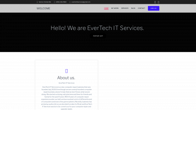 evertechitservices.tech snapshot