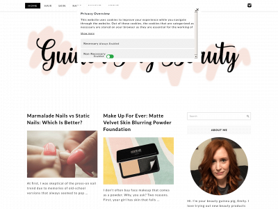 guineapigbeauty.com snapshot