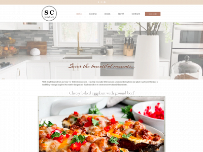 savoryandchic.com snapshot
