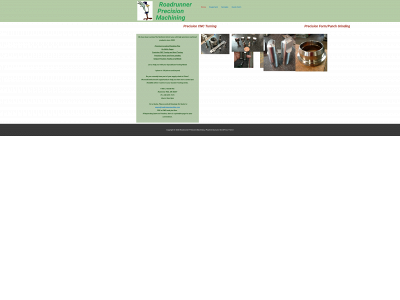 roadrunnermachine.com snapshot